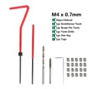 25pcs M4x0.7