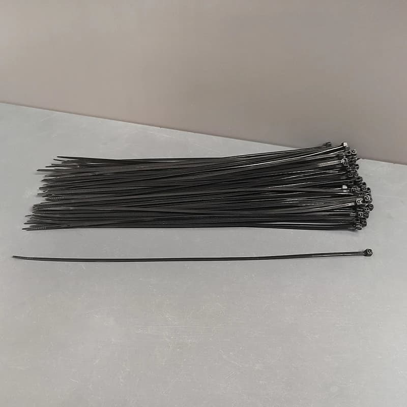 Black Nylon Material Cable Ties | Multi-functional Wire Management | Anti-corrosion Binding - Thumbnail 4
