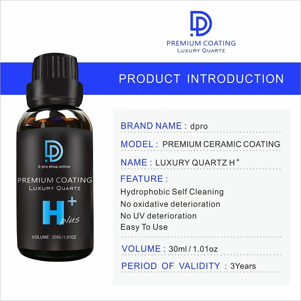 Repair Kit | 9H Ceramic Coating for Cars | Hydrophobic Paint Sealant - Thumbnail 4