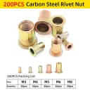 200Pcs Nuts