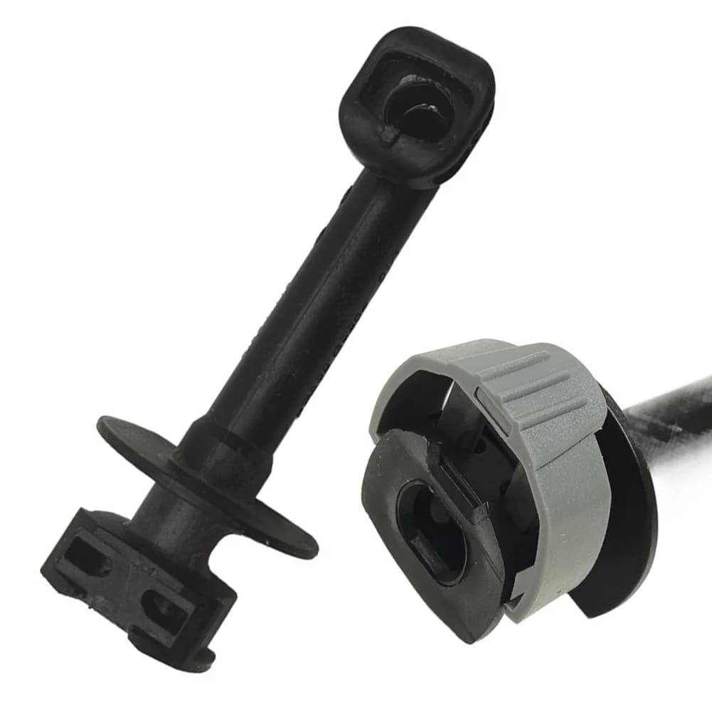 Replacement elbow outlet pipe with clamp for Karcher K2 and K3 high-pressure cleaners, part number 5.064-110.0.