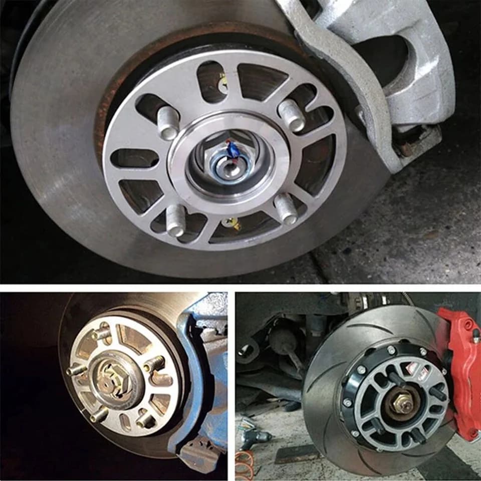 Wheel Spacer Chocks | 4 & 5 Lug Hubs | Universal Flange Gasket - Thumbnail 3