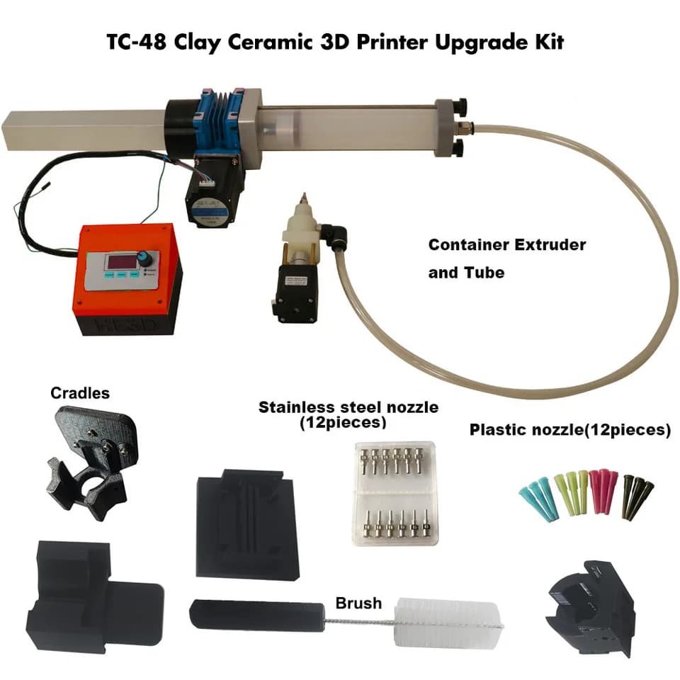 3D Printer Clay Upgrade Kit | 500ml Capacity | No Firmware Change - Thumbnail 3