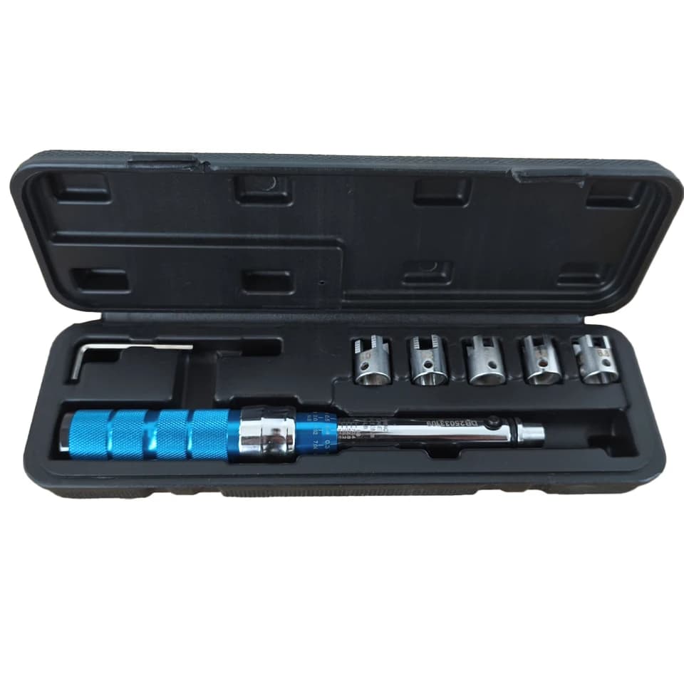 Spoke Torque Wrench Set 2-10 Nm | Precise Spoke Tightening Tool | For Motorcycle - Thumbnail 3