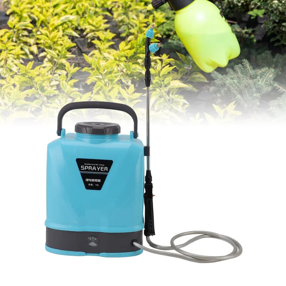 Battery Powered Sprayer Backpack | Adjustable Pressure | 5 Nozzles for Weeding & Cleaning - Thumbnail 5