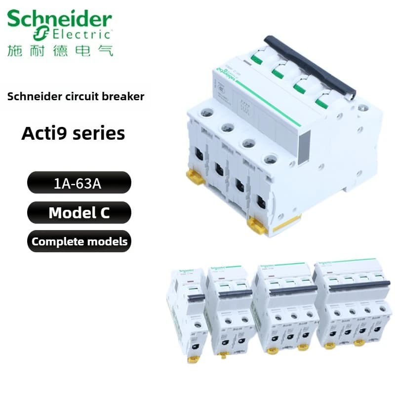 Schneider Acti9 Miniature Circuit Breaker | C Type 1P-4P | 10A-63A MCB - Thumbnail 2