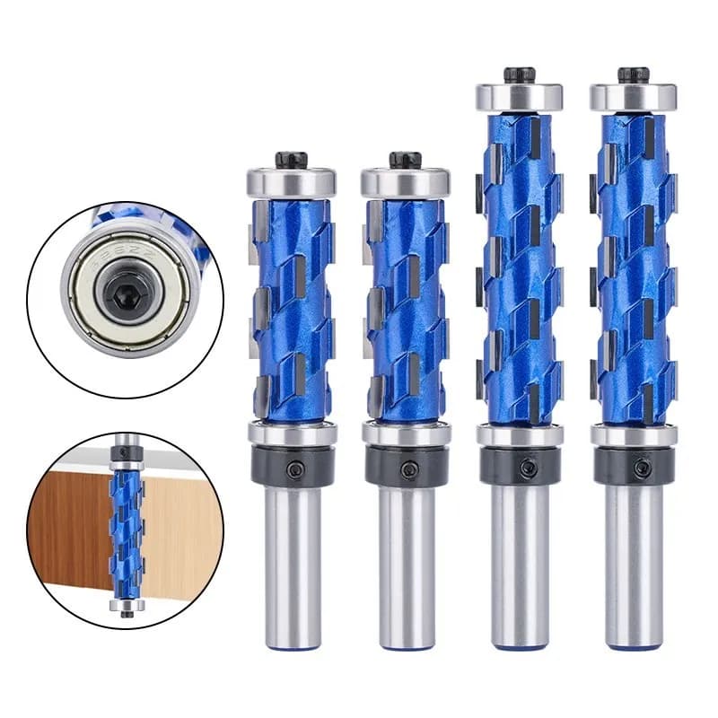 CMCP 12mm Router Bit | Double Bearing Flush Trim | Carbide for Wood - Thumbnail 4