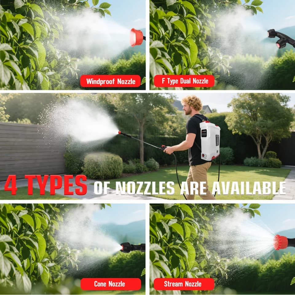Knapsack Sprayer | 20L 100 PSI | For Milwaukee 18V Battery System - Thumbnail 3