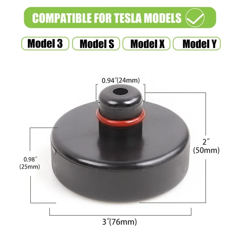 Jack Pad for Changing Tires | Axle Stand Adapter | For Tesla 3/S/X/Y - Thumbnail 2