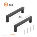 Black CC128mm 2pcs