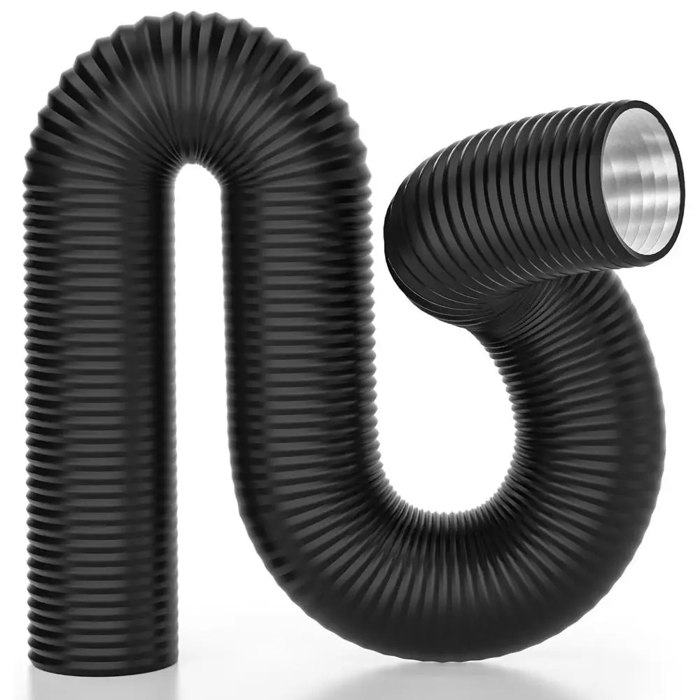 Heavy-Duty 6-Inch Insulated Dryer Vent Hose | Flexible Aluminum Ducting for Heating & Cooling