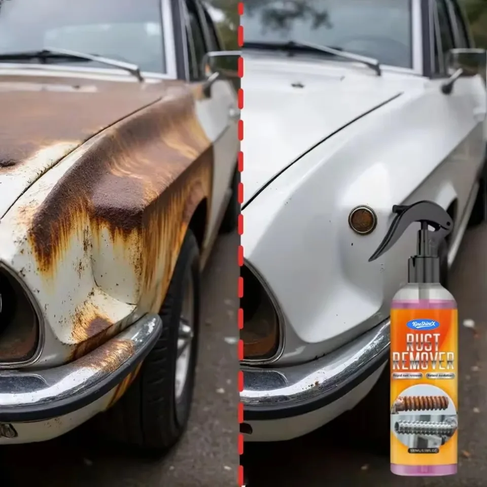 Rust Remover Spray | Fast-Acting Deruster for All Metal Surfaces | Car & Industrial Use - Thumbnail 3