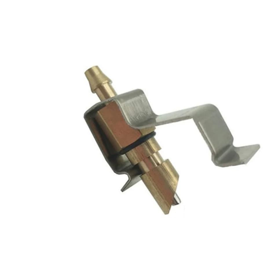 Automatic Poultry Feeder Nipple Drinker, single product on white background.