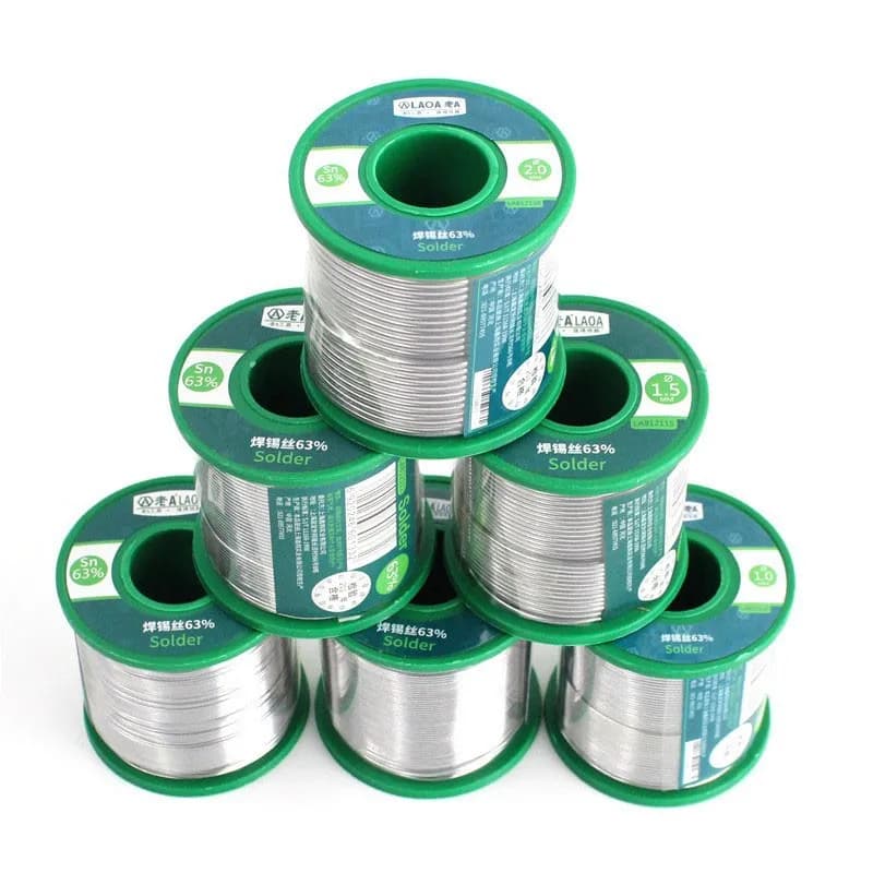 LAOA 63% Tin Content 10g 55g 400g 500gSolder Wire in Welding Wires Welding Asistant Tin Wire - Thumbnail 2
