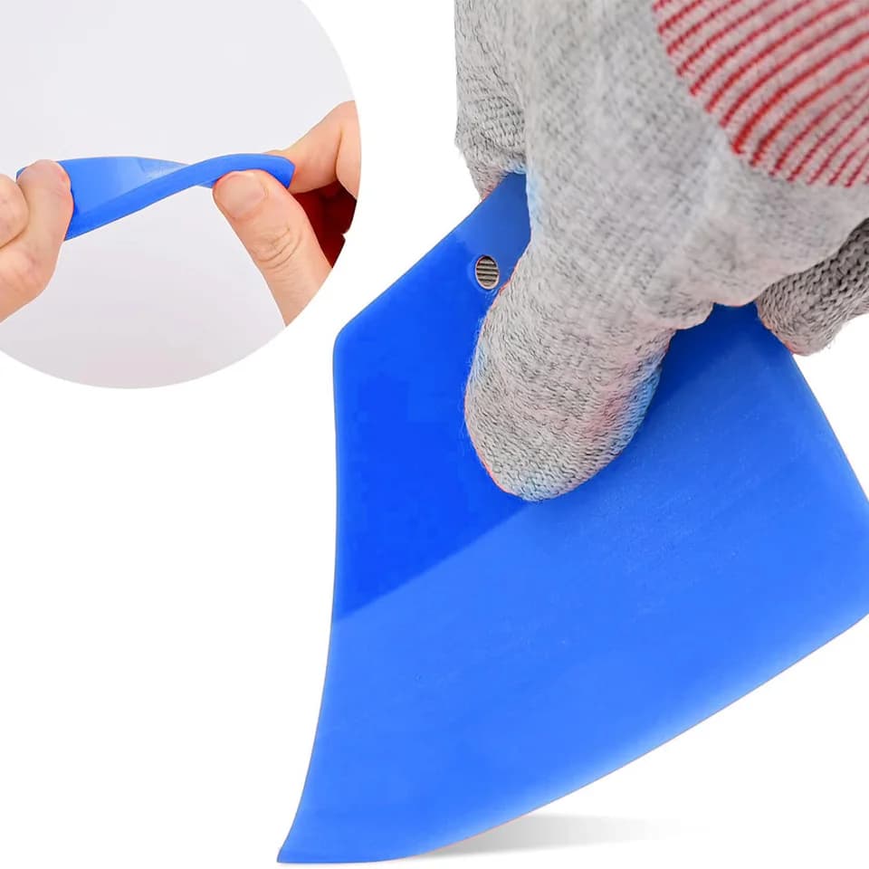 Magnetic Squeegee for Window Cleaner | PPF Tools Kit with Storage Case | Car Wrap Gift Set - Thumbnail 6