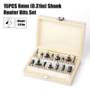 15Pcs 8mm Shank
