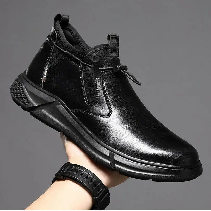 Fashion Safety Shoes | Steel Toe & Puncture-Proof | Men's Work Boots - Thumbnail 6