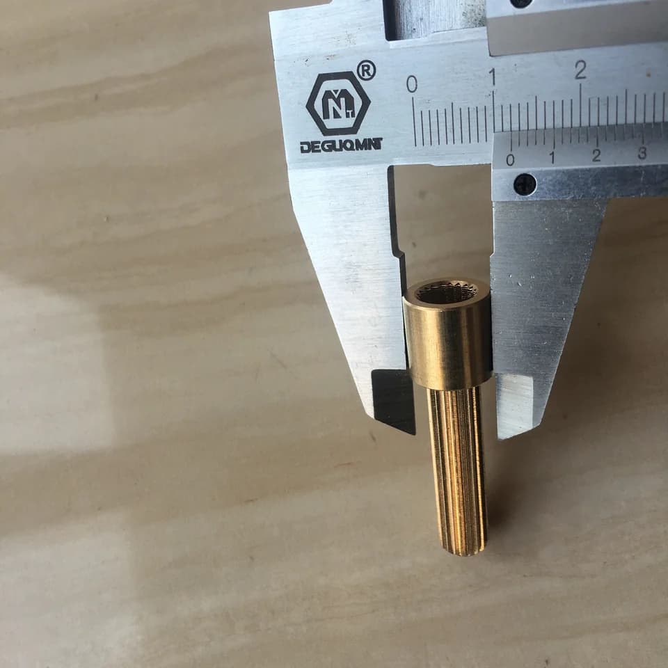 Copper 20T Tap Cartridge Extension Rod | Cut-to-Length | Faucet Repair Part - Thumbnail 4