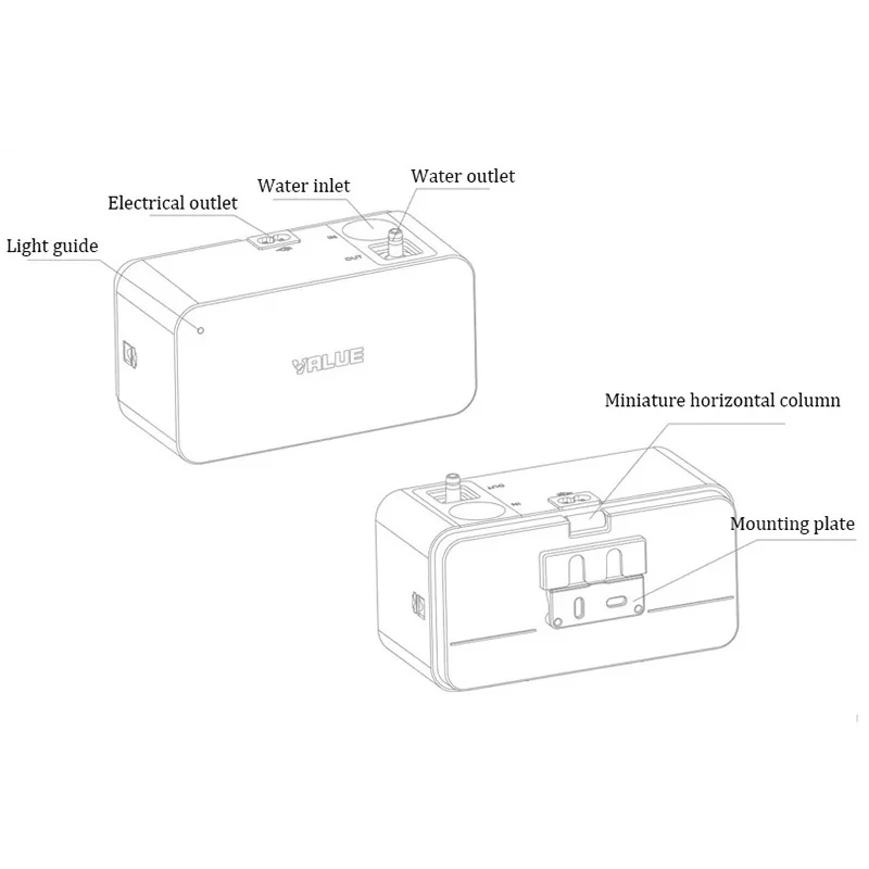 Pump for AC | Mini Self-Priming Design | 100V-240V Electric - Thumbnail 4