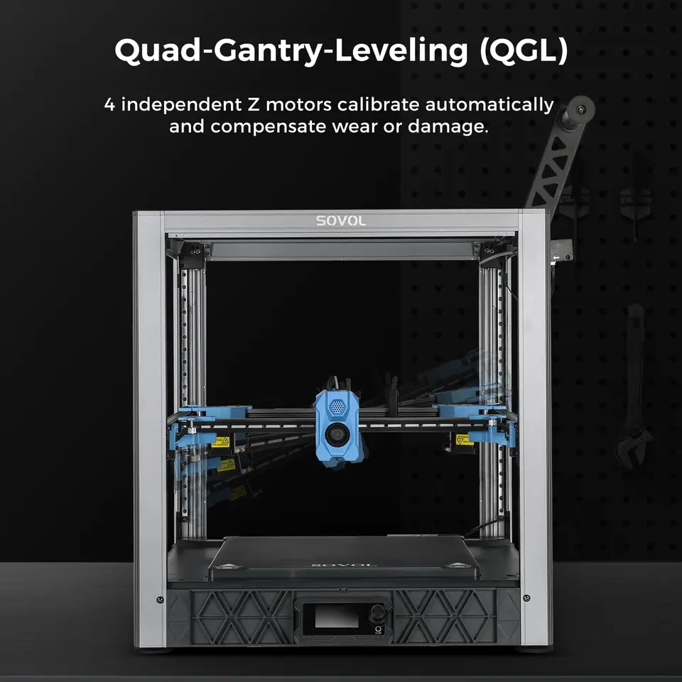 Sovol SV08 3D Printer | 700mm/s High Speed | 300℃ Clog-free Hotend - Thumbnail 5