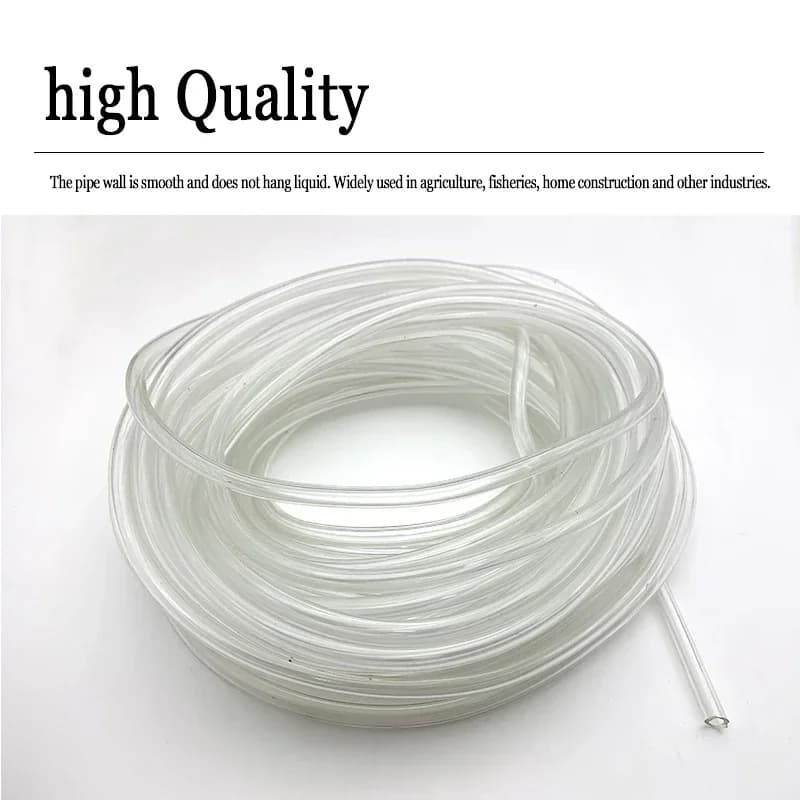 Washing Machine Hose | Clear PVC Tubing | 2-32mm ID Drain Pipe - Thumbnail 6