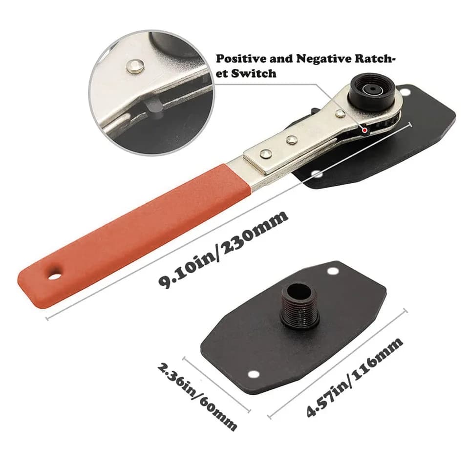 Pads and Rotors Press | Ratchet Caliper Spreader | Twin & Quad Piston - Thumbnail 4