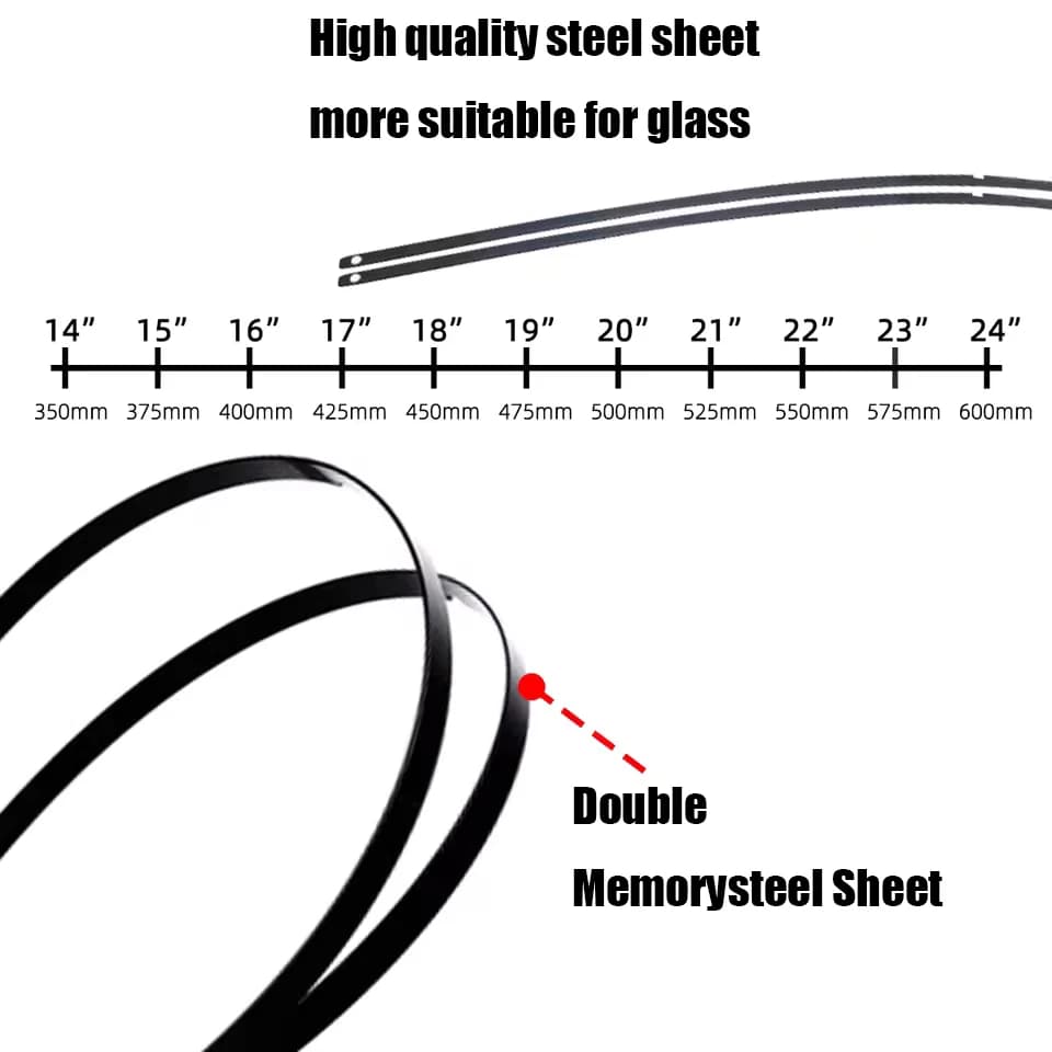 Kuga 26 Inch Wiper Blades | All-Weather Performance | 2013-2019 Fit - Thumbnail 3