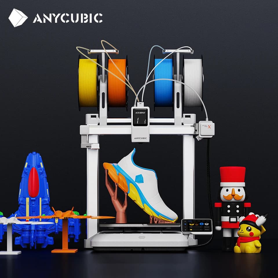 Kobra X 3D Printer | ACE GEN2 Multi-color | 2X Speed, Smart Remote - Thumbnail 3