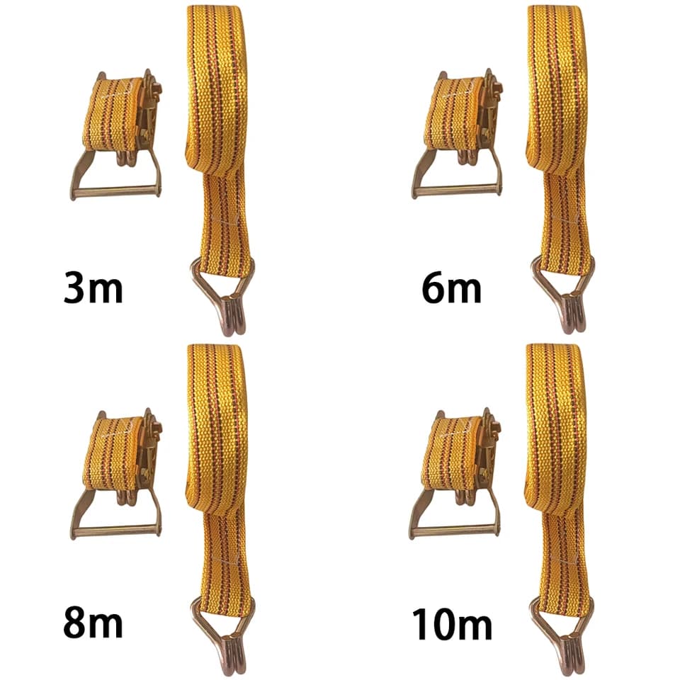 Ratchet Strap | 3-10m Lorry Lashing | Heavy Duty Claw Hooks - Thumbnail 7