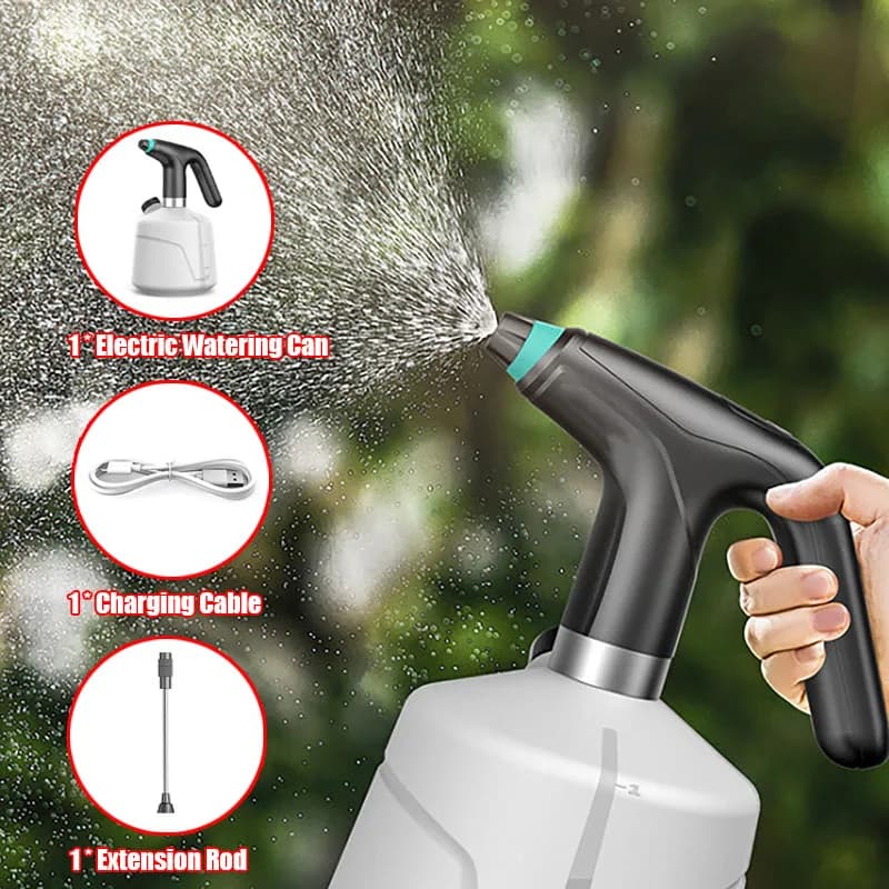 2L Electric Knapsack Sprayer | 2000mAh Battery | Disinfection & Garden Use - Thumbnail 3