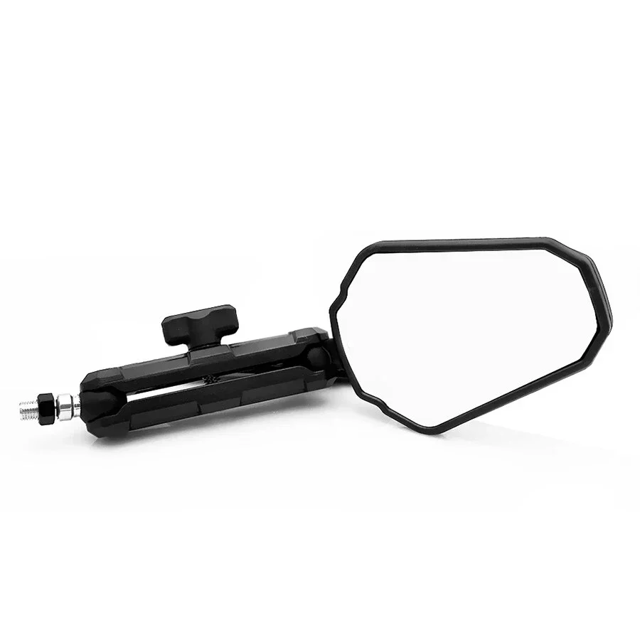 Universal Foldable Motorcycle Mirror Safety: single rearview mirror on a white background.