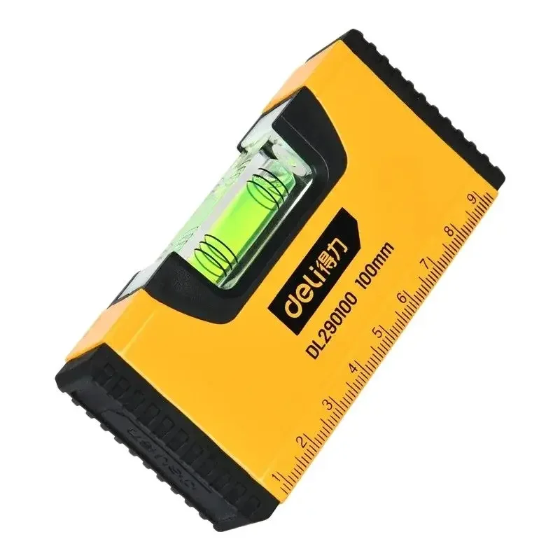 Pocket Spirit Level | 100mm Aluminum Frame | Precision Bubble Vial - Thumbnail 2