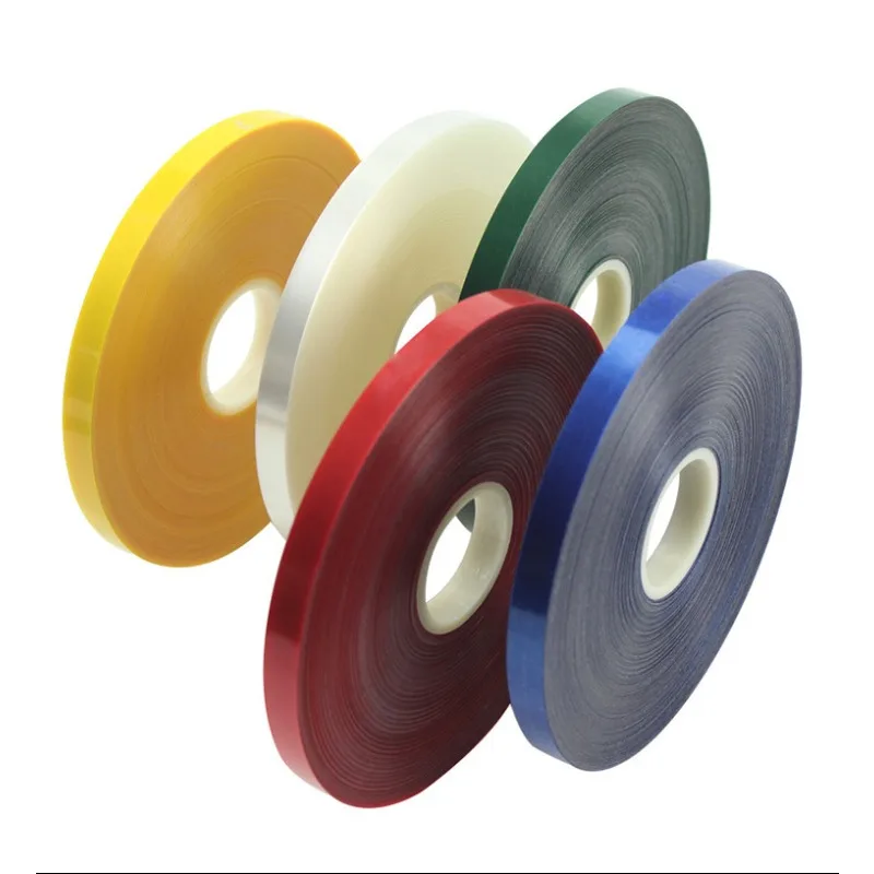 Portable box currency and food tape bundling machine with OPP strap, bundling 100 rolls of packing film for secure material handling.