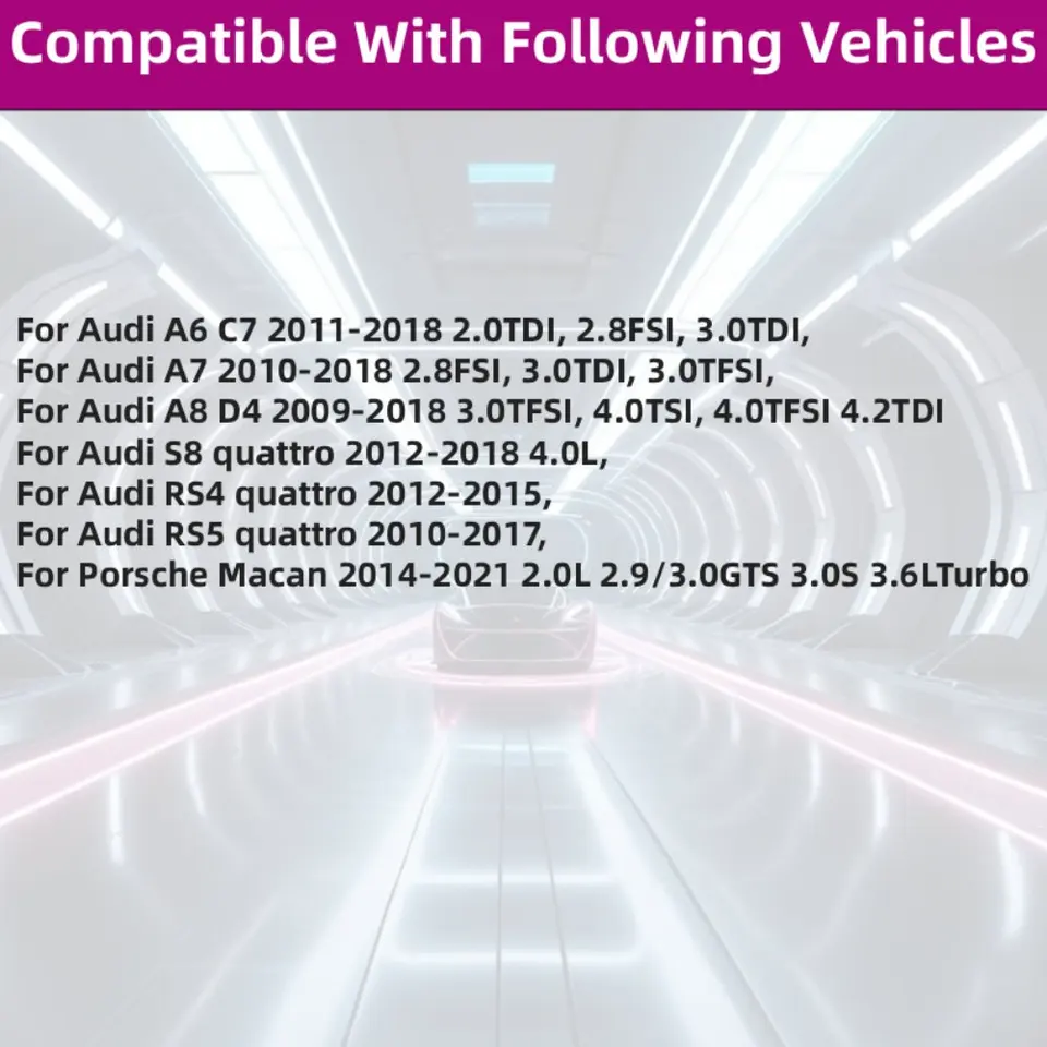 Ceramic Brake Pads for Audi A6 A7 RS6 | Low-Dust | 4H0698451A Set - Thumbnail 2