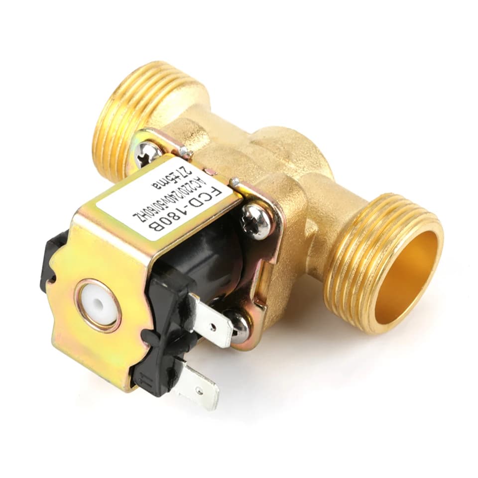 G3/4 Gate Valve | 2-Way N/C Electric Solenoid | AC 220V FCD-180B - Thumbnail 5