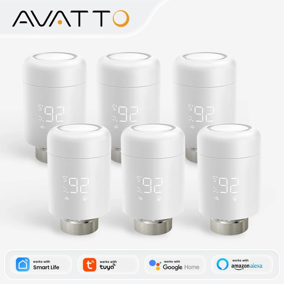Thermostatic Radiator Valve | Wi-Fi Control | For Alexa & Google Home - Thumbnail 2