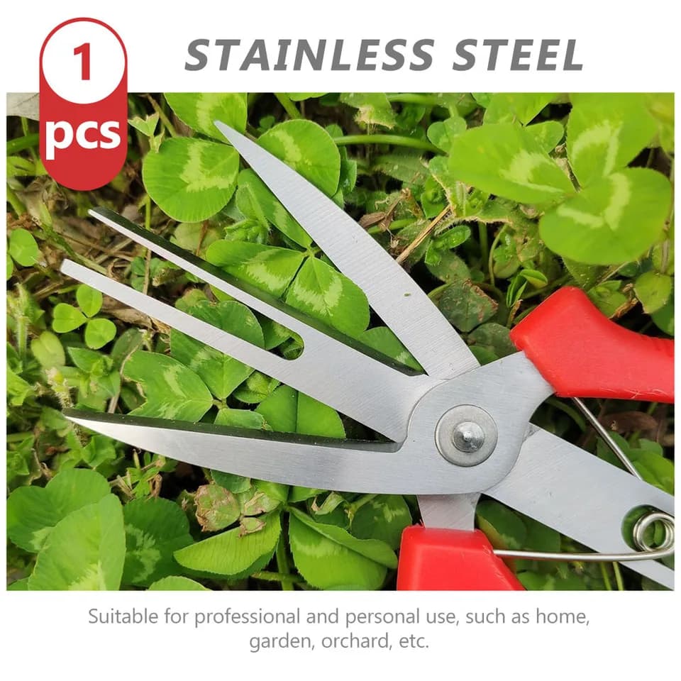 Secateurs | Double-Blade Pruning Shears | For Harvesting & Trimming - Thumbnail 2