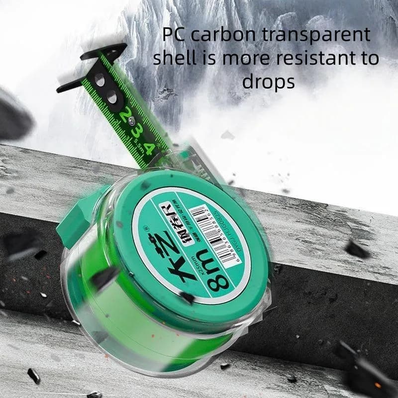 Magnetic Tape Measure | Fluorescent Steel Blade | Anti-Fall Design - Thumbnail 7