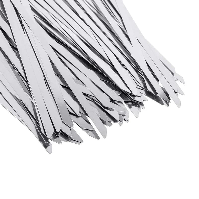 Wall Ties for Exhaust Wrap | 7.9mm Coated Steel Ties | 100pc - Thumbnail 4