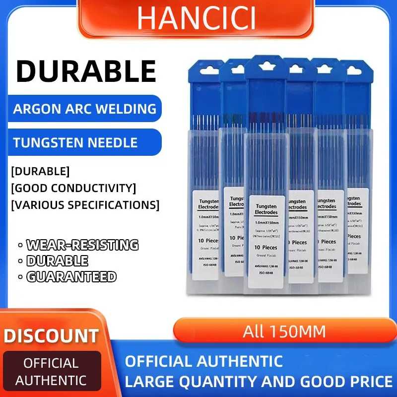 TIG Welding Electrodes | 10-Pack 150mm Tungsten Needles for WSME SUPER Machines - Thumbnail 2