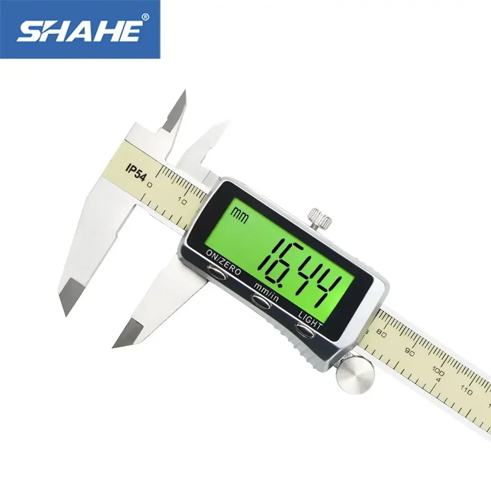 SHAHE Digital Vernier Caliper 0-150mm | Backlit LCD Screen | Precision Measuring Tool - Thumbnail 2