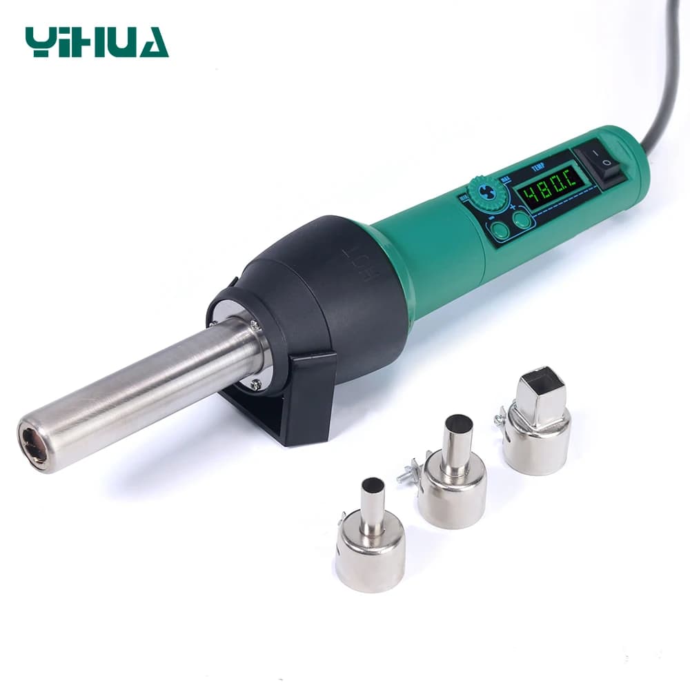 Hot Air Rework Station | Portable 700W Soldering | LED Digital Display for SMD Repair