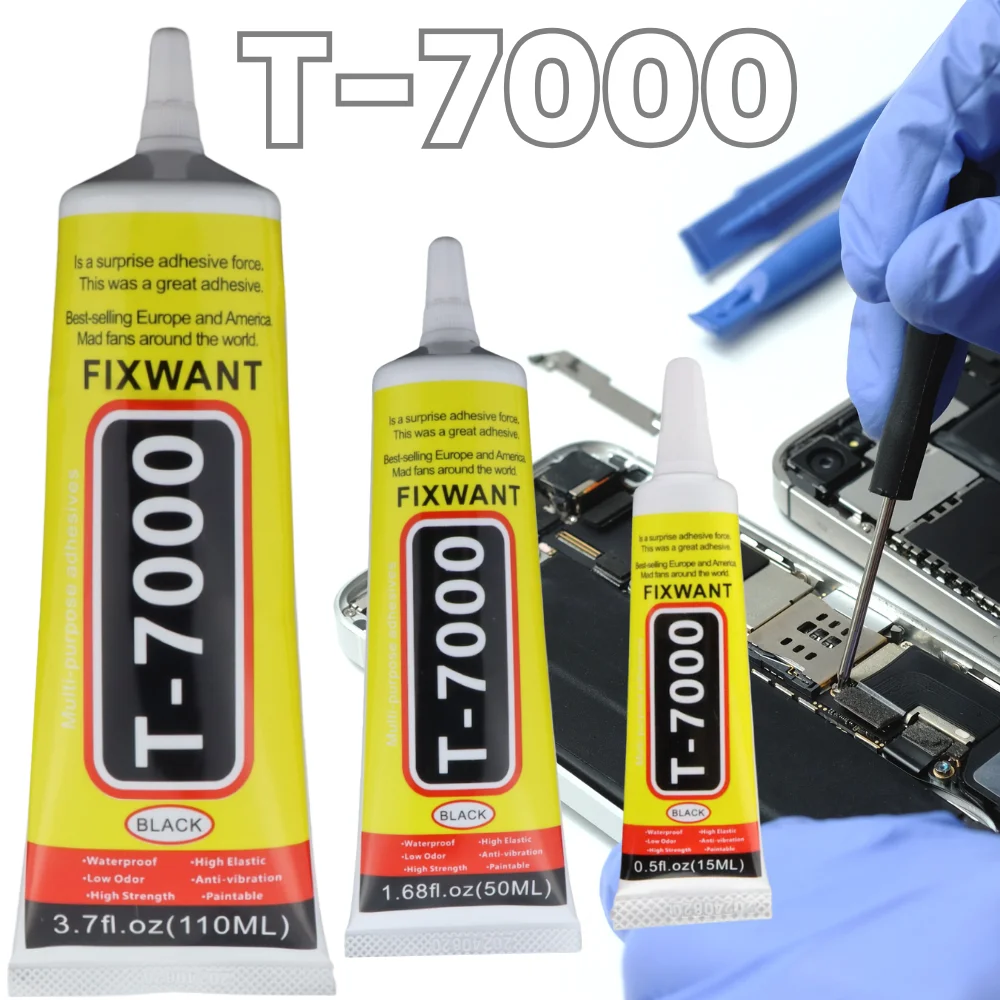 Professional-Grade T7000 Screen Repair Adhesive | Anti-Vibration, Flexible Bond | 15ml, 50ml, 110ml Sizes - Thumbnail 2