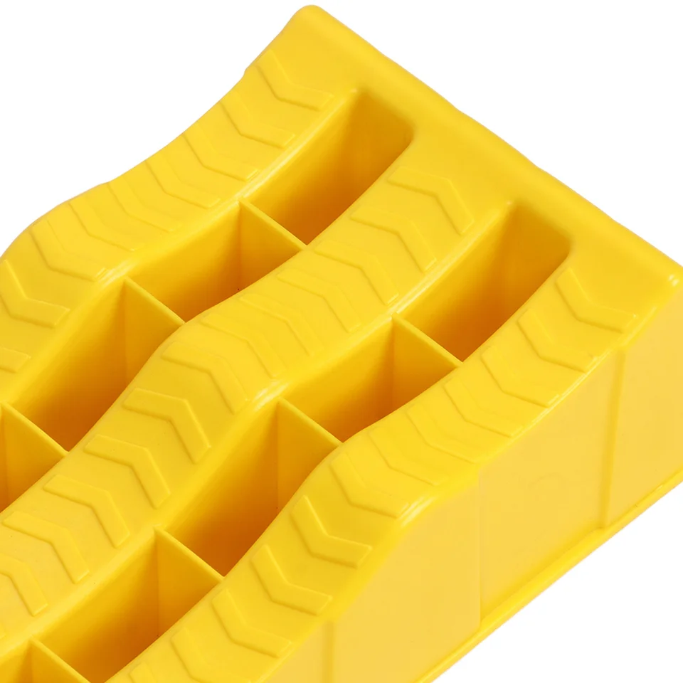 3-Stage Wheel Chocks | Heavy-Duty Leveling Blocks | For Uneven Ground - Thumbnail 2