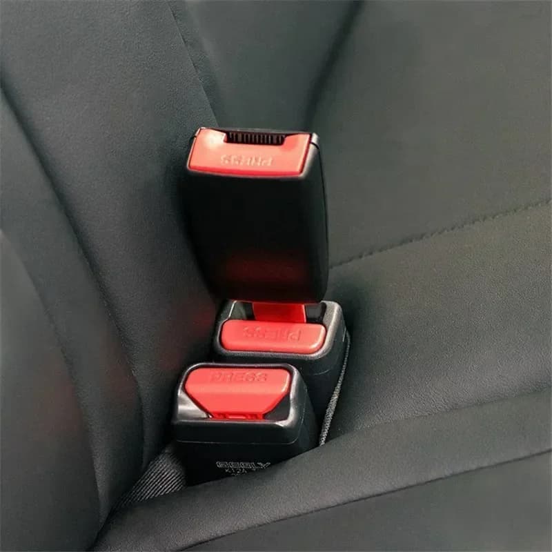 Belt Extender | Rigid Buckle Lock for Added Length | Fits Baby Car Seats - Thumbnail 2