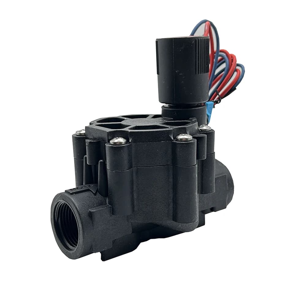 Normally closed solenoid valve, single product on a clean white background.