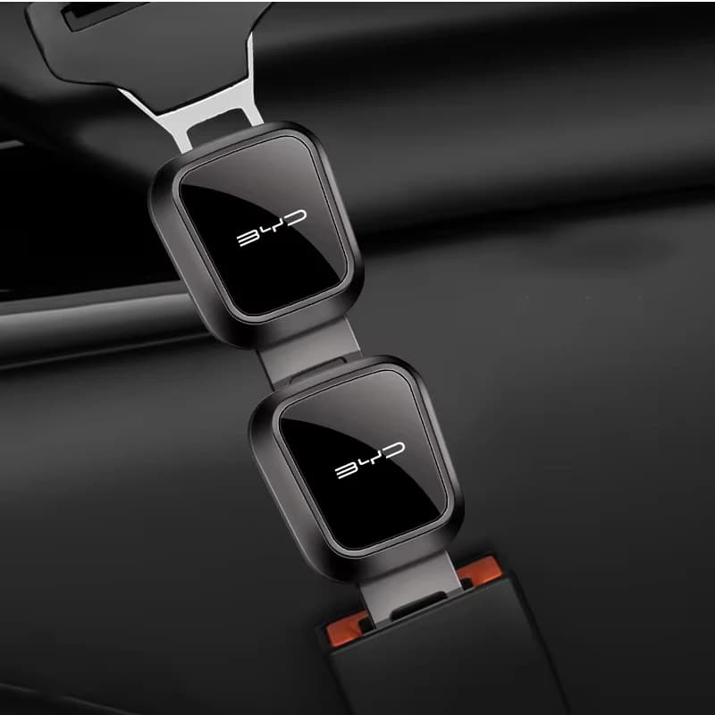 Atto 3 Seal Seat Belt Extender | Quick Release Clip | Zinc Alloy Buckle - Thumbnail 3