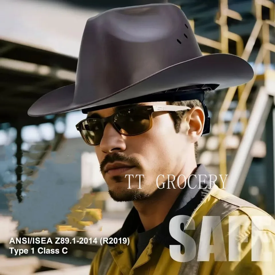 Full Brim Hard Hat | ANSI Certified Sunshade | Outdoor Safety Helmet - Thumbnail 3