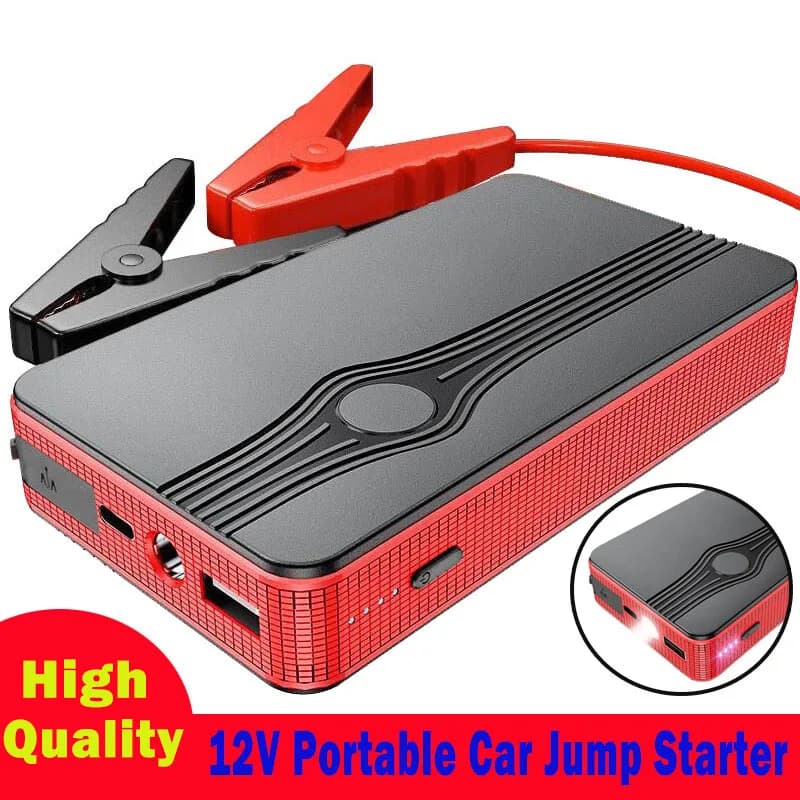 Jump Starter & Power Bank | 12V Emergency Booster | Fast Charging USB - Thumbnail 2