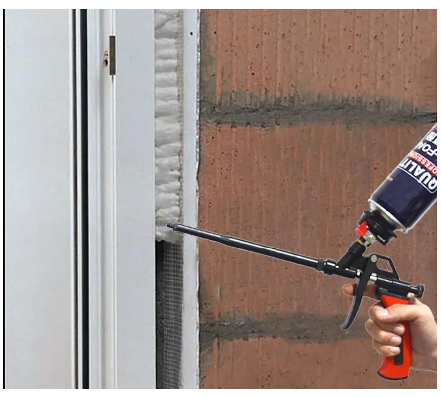 Expanding Foam Sealant Gun | Metal Trigger Sprayer | Industrial Caulking Tool - Thumbnail 4